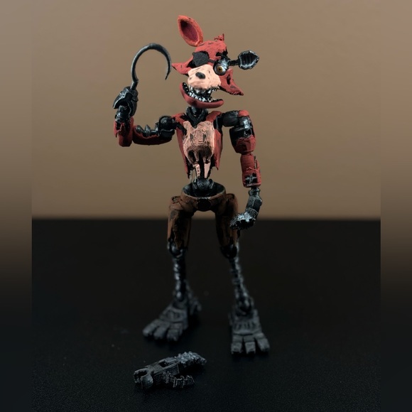Fnaf movie withered foxy articulate 3d print
